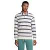 Big & Tall Lands' End Serious Sweats Striped French Terry Quarter-Zip Polo 1 Big & Tall Lands' End Serious Sweats Striped French Terry Quarter-Zip Polo -Outdoor Clothing Sales 5583155