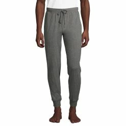 Big & Tall Lands' End Knit Jersey Jogger Pajama Pants 13 Big & Tall Lands' End Knit Jersey Jogger Pajama Pants -Outdoor Clothing Sales 5584299 Charcoal Heather