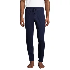 Big & Tall Lands' End Knit Jersey Jogger Pajama Pants 12 Big & Tall Lands' End Knit Jersey Jogger Pajama Pants -Outdoor Clothing Sales 5584299 Radiant Navy