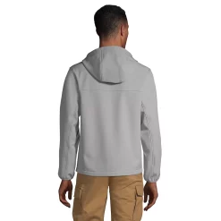 Big & Tall Lands' End Hooded Softshell Jacket -Outdoor Clothing Sales 5584466 ALT