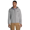 Men's Lands' End Softshell Hooded Jacket -Outdoor Clothing Sales 5585265 Ultimate Gray