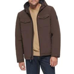 Men's Levi's® Softshell Jacket -Outdoor Clothing Sales 5586157 Dark Brown