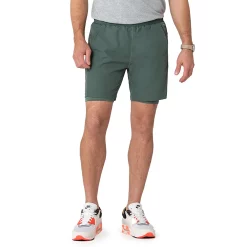 Men's Caliville Stretch Active Lined Performance Shorts -Outdoor Clothing Sales 5586706 Olive