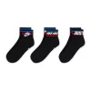 Men's Nike 3-Pack Everyday Essential Ankle Socks -Outdoor Clothing Sales 5593524 Black