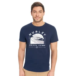 Men's Hurley Graphic Tees -Outdoor Clothing Sales 5596031 Obsidian