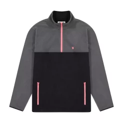Men's Hurley 90s Quarter Zip Polar Fleece Jacket -Outdoor Clothing Sales 5597907 ALT2