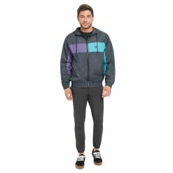 Men's Hurley 90s Jack Windbreaker Jacket -Outdoor Clothing Sales 5597942 ALT5