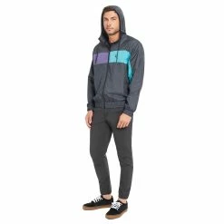 Men's Hurley 90s Jack Windbreaker Jacket -Outdoor Clothing Sales 5597942 ALT6