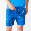 Men's Tek Gear® Printed Woven Shorts -Outdoor Clothing Sales 5614368 Indigo Bold Strokes