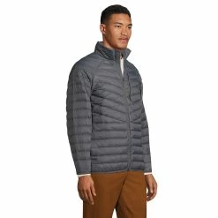 Men's Lands' End Packable Puffer Jacket -Outdoor Clothing Sales 5619802 ALT2