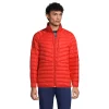 Men's Lands' End Packable Puffer Jacket -Outdoor Clothing Sales 5619802 Orange