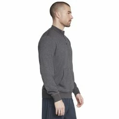 Men's Skechers® Hoodless Hoodie 1/4 Zip 11 Men's Skechers® Hoodless Hoodie 1/4 Zip -Outdoor Clothing Sales 5624144 ALT2
