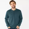 Men's Apt. 9® Core Henley Top 1 Men's Apt. 9® Core Henley Top -Outdoor Clothing Sales 5639564 Coal Blue