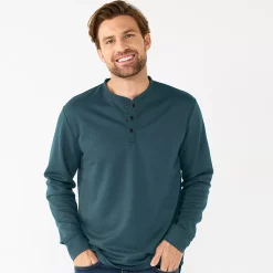 Men's Apt. 9® Core Henley Top