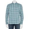 Men's Sonoma Goods For Life® Perfect-Length Button-Down Shirt 1 Men's Sonoma Goods For Life® Perfect-Length Button-Down Shirt -Outdoor Clothing Sales 5642085 Blue Plaid