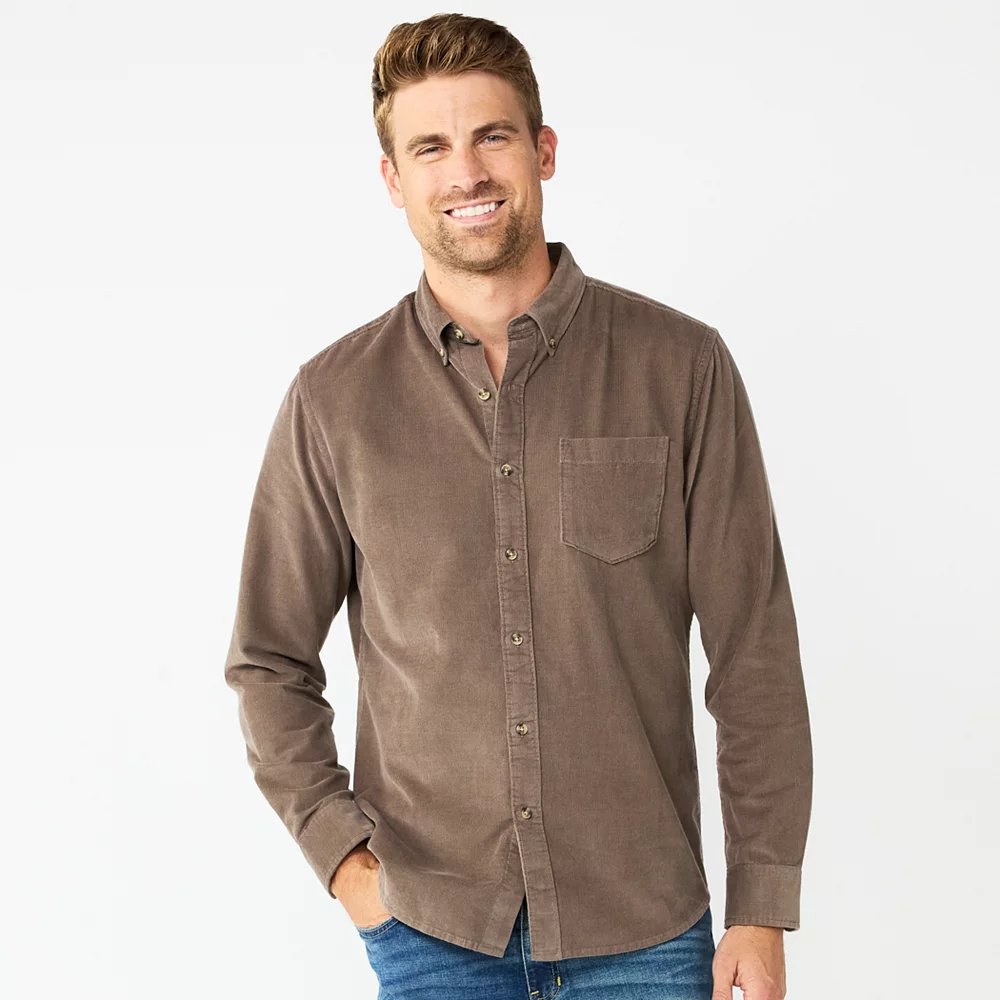 Men's Sonoma Goods For Life® Perfect-Length Button-Down Shirt 9 Men's Sonoma Goods For Life® Perfect-Length Button-Down Shirt - Image 7