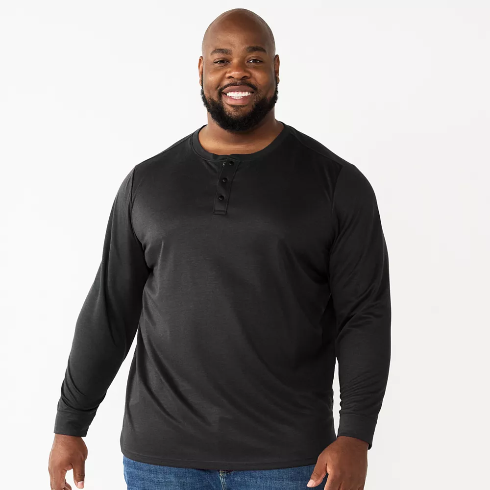 Big & Tall Apt. 9® Core Henley Top 11 Big & Tall Apt. 9® Core Henley Top - Image 9