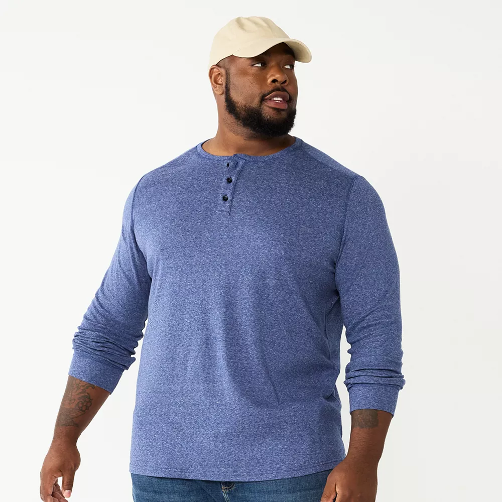 Big & Tall Apt. 9® Core Henley Top 8 Big & Tall Apt. 9® Core Henley Top - Image 6