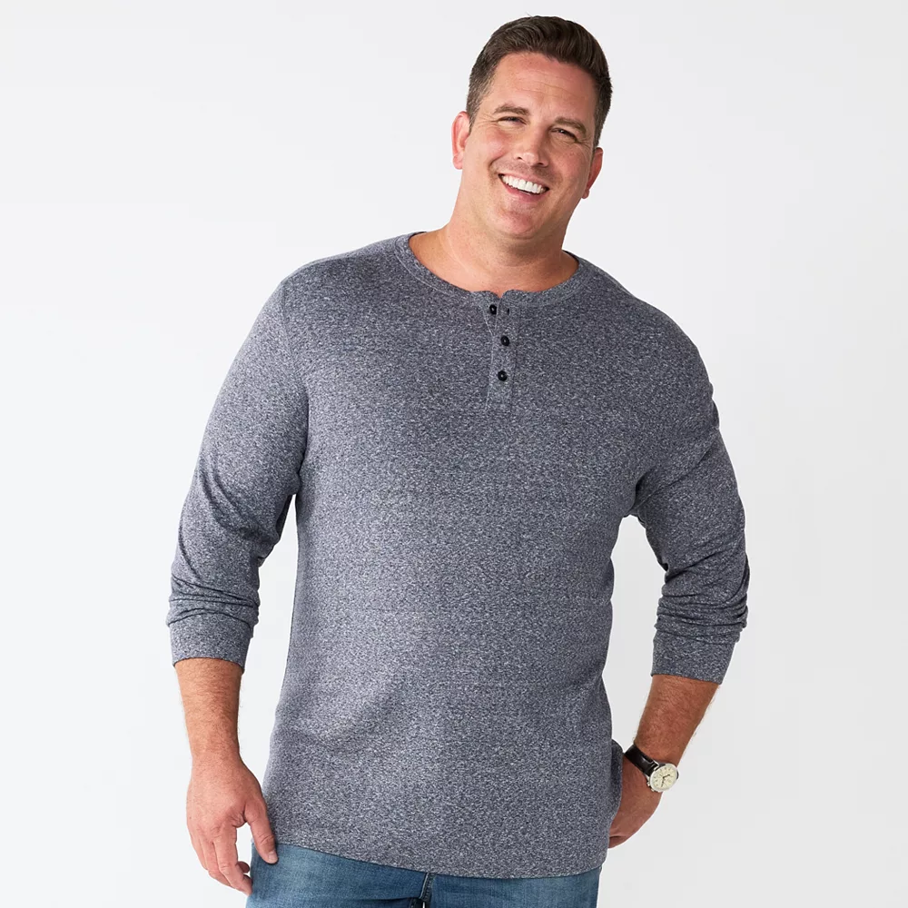Big & Tall Apt. 9® Core Henley Top 9 Big & Tall Apt. 9® Core Henley Top - Image 7