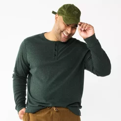 Big & Tall Apt. 9® Core Henley Top 14 Big & Tall Apt. 9® Core Henley Top -Outdoor Clothing Sales 5644149 Forest