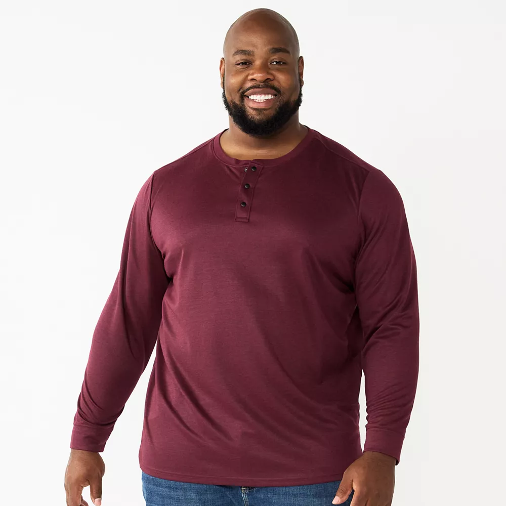 Big & Tall Apt. 9® Core Henley Top 12 Big & Tall Apt. 9® Core Henley Top - Image 10