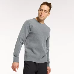 Men's FLX Crew Sweater -Outdoor Clothing Sales 5666085 Charcoal