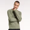 Men's FLX Crew Sweater 1 Men's FLX Crew Sweater -Outdoor Clothing Sales 5666085 Khaki Green
