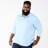 Big & Tall Apt. 9® Interlock Polo 2 Big & Tall Apt. 9® Interlock Polo -Outdoor Clothing Sales 5667047 Crystal Blue