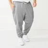 Big & Tall Tek Gear® Performance Fleece Joggers -Outdoor Clothing Sales 5668660 Black White