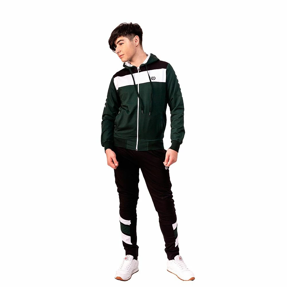 Green/Black Mens Tracksuit 3 Green/Black Mens Tracksuit