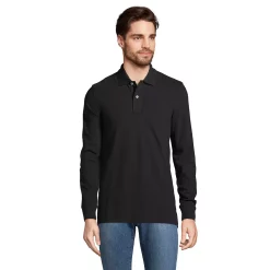 Men's Lands' End Comfort First Mesh Polo -Outdoor Clothing Sales 5684537 Black
