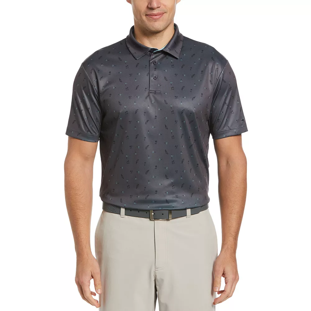 Men's Grand Slam Allover Printed Golf Polo 3 Men's Grand Slam Allover Printed Golf Polo