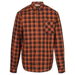 Regatta Great Outdoors Mens Lazare Long Sleeve Checked Shirt