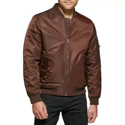 Men's Levi's® Flight Bomber Jacket -Outdoor Clothing Sales 5697492 Dark Brown