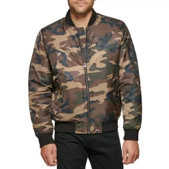 Men's Levi's® Flight Bomber Jacket -Outdoor Clothing Sales 5697492 Olive Camo