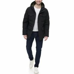 Men's Levi's® Four Pocket Hooded Parka -Outdoor Clothing Sales 5697512 ALT5