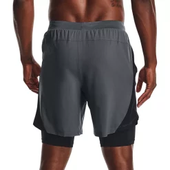 Big & Tall Under Armour Launch 2-in-1 Running Shorts -Outdoor Clothing Sales 5702498 ALT