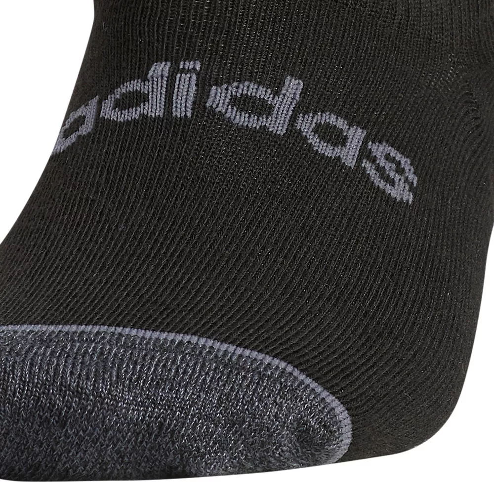Men's adidas 6-Pack Linear Superlite III Super No-Show Socks 6 Men's adidas 6-Pack Linear Superlite III Super No-Show Socks - Image 4