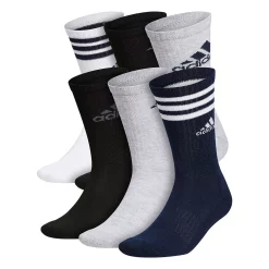 Men's adidas 6-pack Athletic Cushioned Crew Socks -Outdoor Clothing Sales 5720078 Lightheathernavywhite
