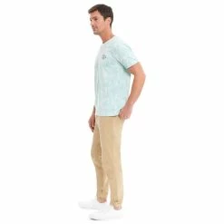 Men's Hurley Teal Tinted Tee -Outdoor Clothing Sales 5726260 ALT2