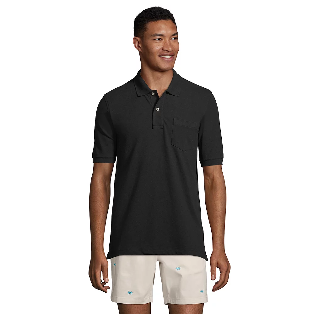 Big & Tall Lands' End Comfort-First Mesh Polo 8 Big & Tall Lands' End Comfort-First Mesh Polo - Image 6