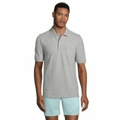 Big & Tall Lands' End Comfort-First Mesh Polo 19 Big & Tall Lands' End Comfort-First Mesh Polo -Outdoor Clothing Sales 5743497 Gray Heather