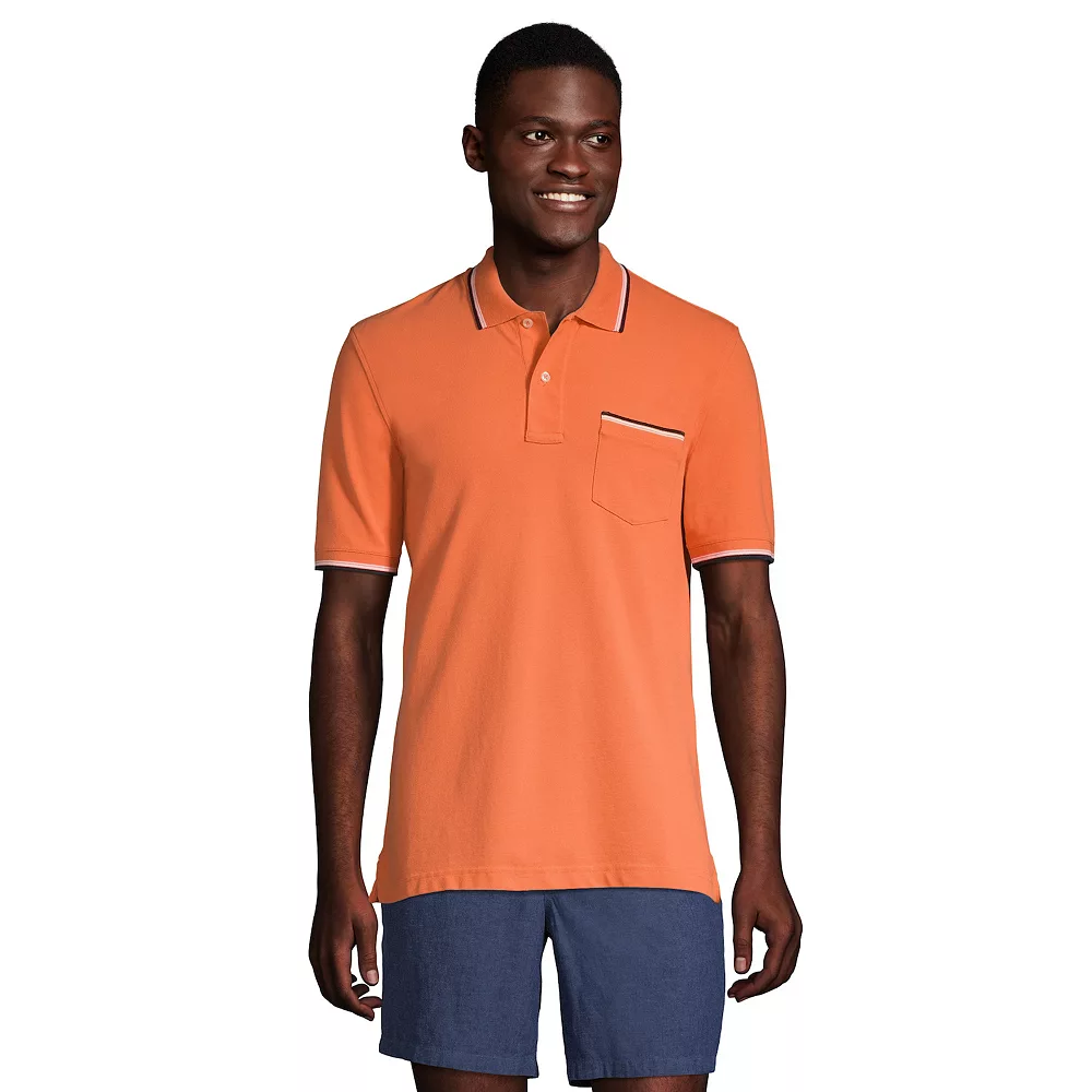 Big & Tall Lands' End Comfort-First Mesh Polo 11 Big & Tall Lands' End Comfort-First Mesh Polo - Image 9