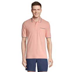 Big & Tall Lands' End Comfort-First Mesh Polo -Outdoor Clothing Sales 5743658 Crisp Peach