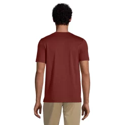 Big & Tall Lands' End Supima Jersey Henley -Outdoor Clothing Sales 5743659 ALT