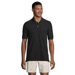 Men's Lands' End Comfort-First Mesh Polo -Outdoor Clothing Sales 5747116 Black