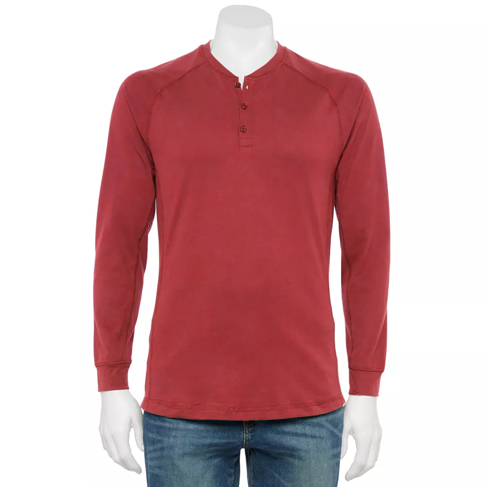 Men's Caliville Organic Cotton Blend Henley 4 Men's Caliville Organic Cotton Blend Henley - Image 2