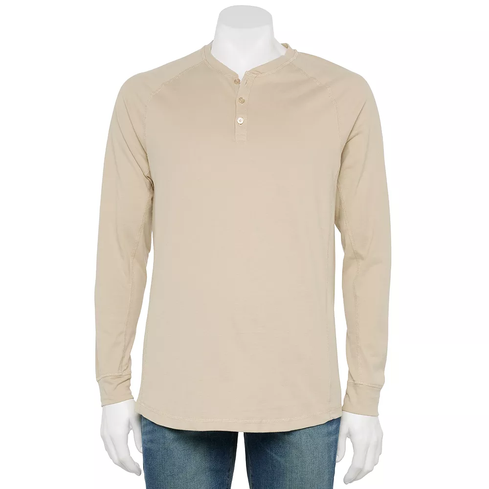 Men's Caliville Organic Cotton Blend Henley 5 Men's Caliville Organic Cotton Blend Henley - Image 3