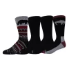Men's Columbia Lifestyle Aspen Cushioned Wool Crew Socks 1 Men's Columbia Lifestyle Aspen Cushioned Wool Crew Socks -Outdoor Clothing Sales 5766491 Black Red