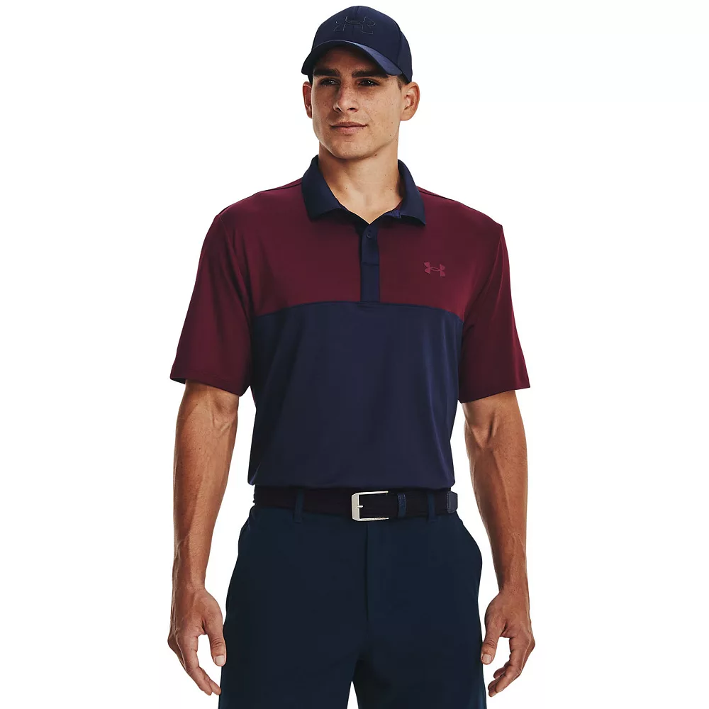 Men's Under Armour Performance 3.0 Blocked Polo 4 Men's Under Armour Performance 3.0 Blocked Polo - Image 2
